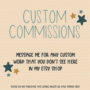 Aangepaste commissies, aangepaste illustraties en ontwerpen, aangepaste stickers, aangepaste branding, visitekaartjes, logo's, enz.