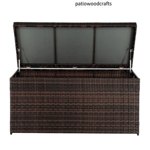 Caja de almacenamiento al aire libre caja de la cubierta al | Etsy