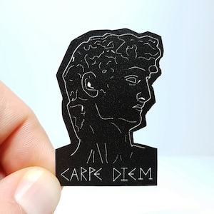 Esthetische sticker "Carpe Diem" Antiek, Rome-sticker