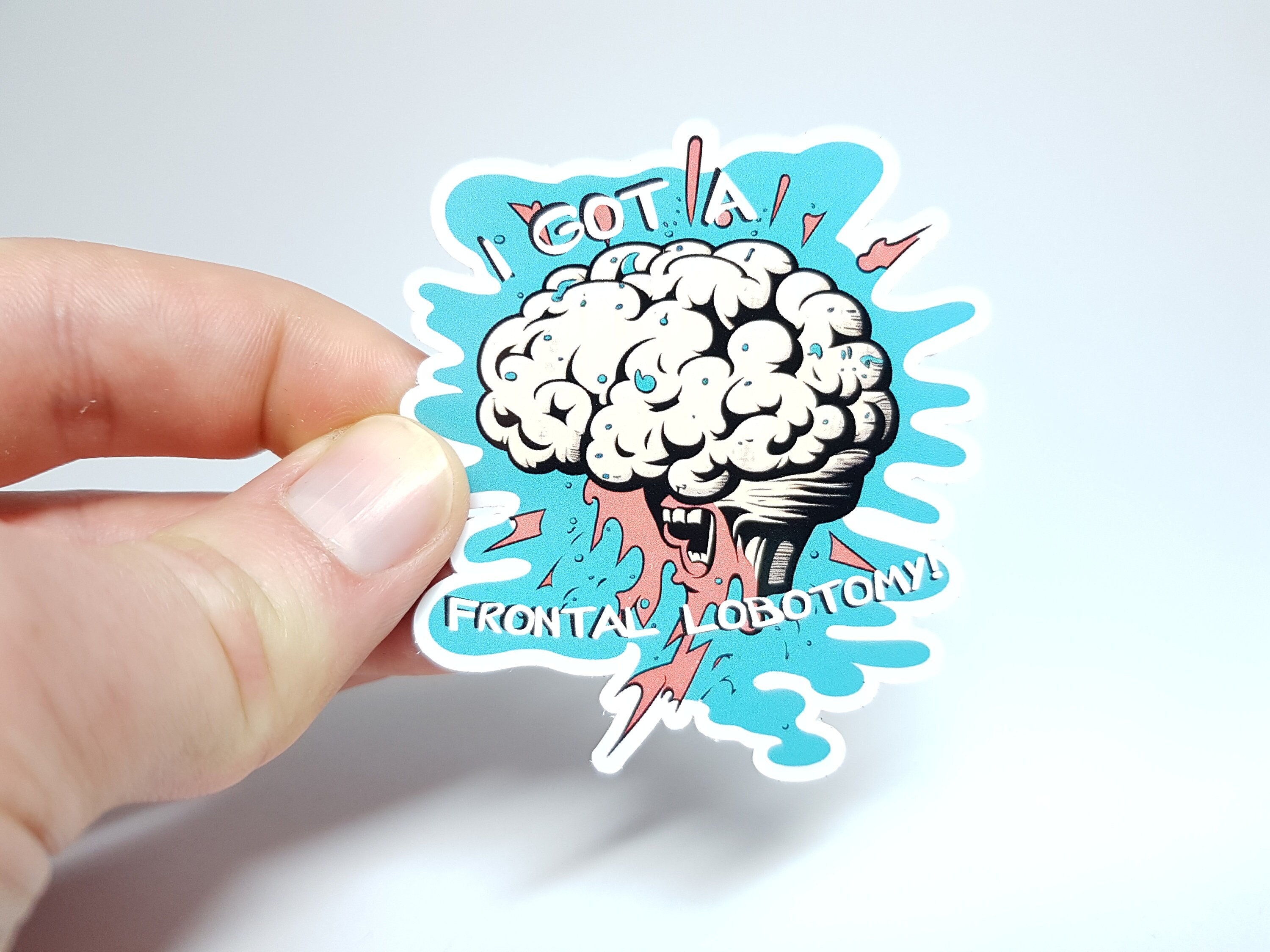 Frontal Lobotomy Print — Holy Smokes Supply Co., image size:3000x2250