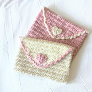 capa de livro carta de amor bolsa capa de livro organizador coquete maquiagem leitura armazenamento saco rosa crochê presente feito à mão kawaii booktok