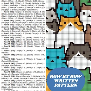 Cat Blanket Pattern PDF | Crowded Feline C2C Graphgan Chart | Animal Home Decor | Graph & Written Instructions