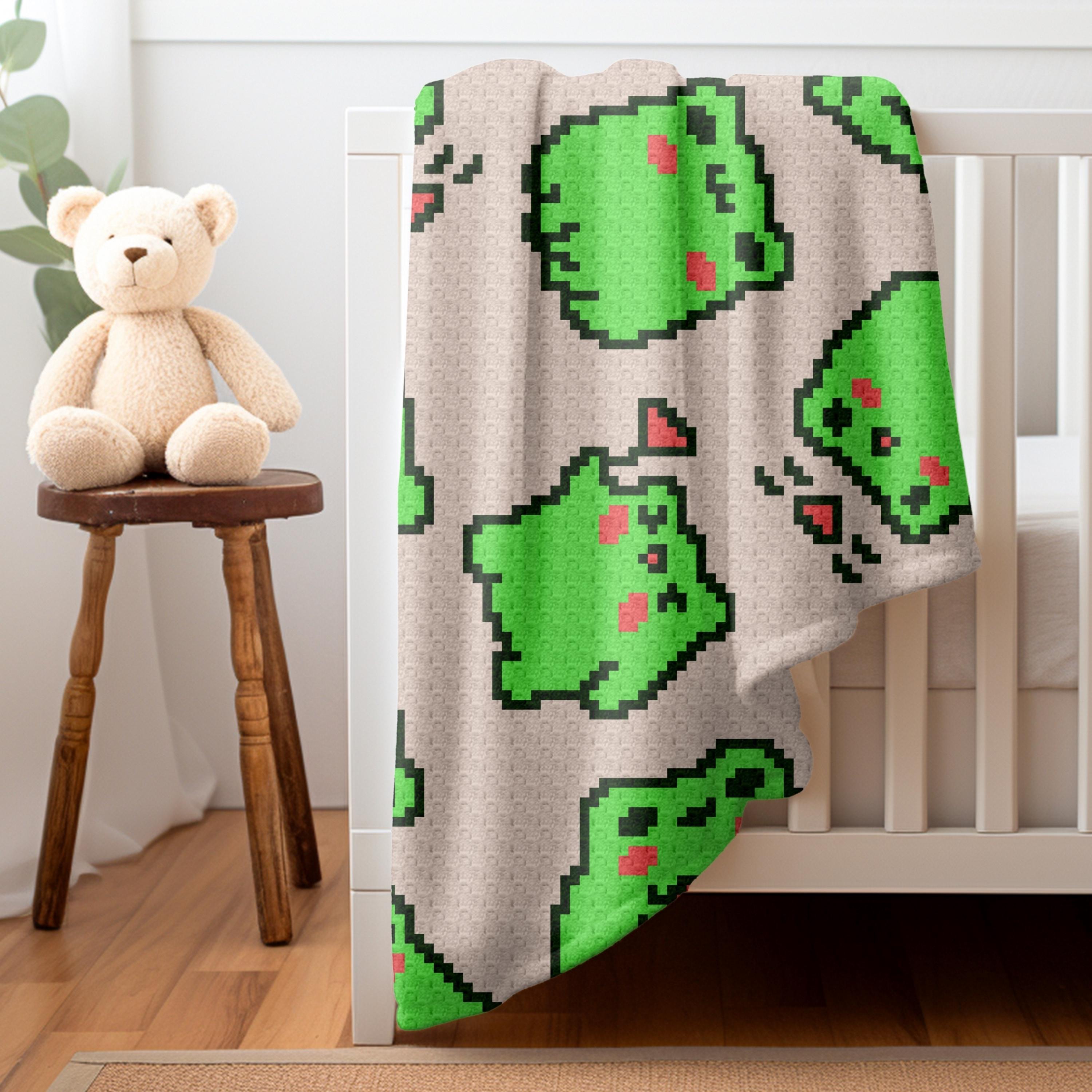 Kawaii Frog Crochet Pattern | C2C Graph, Tapestry (PDF Pattern) - Etsy