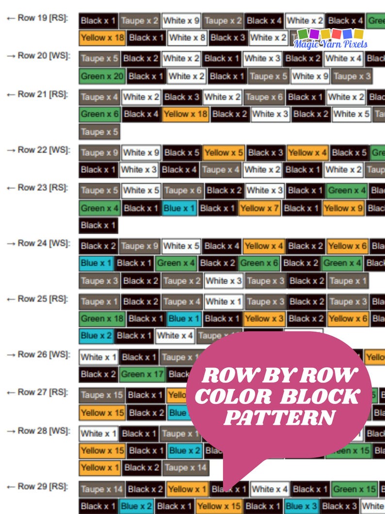 Cat Blanket Pattern PDF | Crowded Feline C2C Graphgan Chart | Animal Home Decor | Graph & Written Instructions