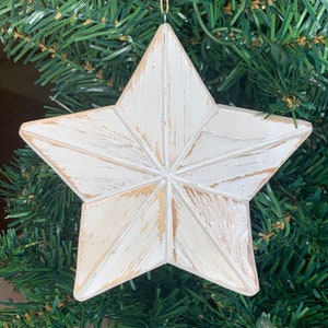 Wooden Christmas tree ornaments