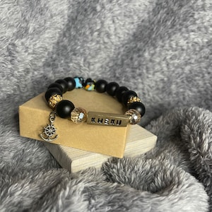 Kweku beaded bracelet- Ghanaian bracelet- Wednesday  born