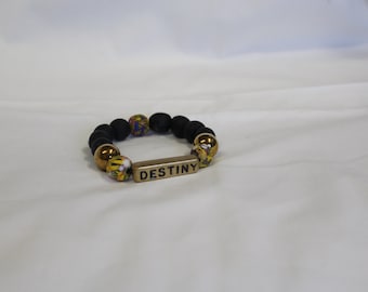 Destiny beaded bracelet- Ghanaian bracelet- Name bracelet