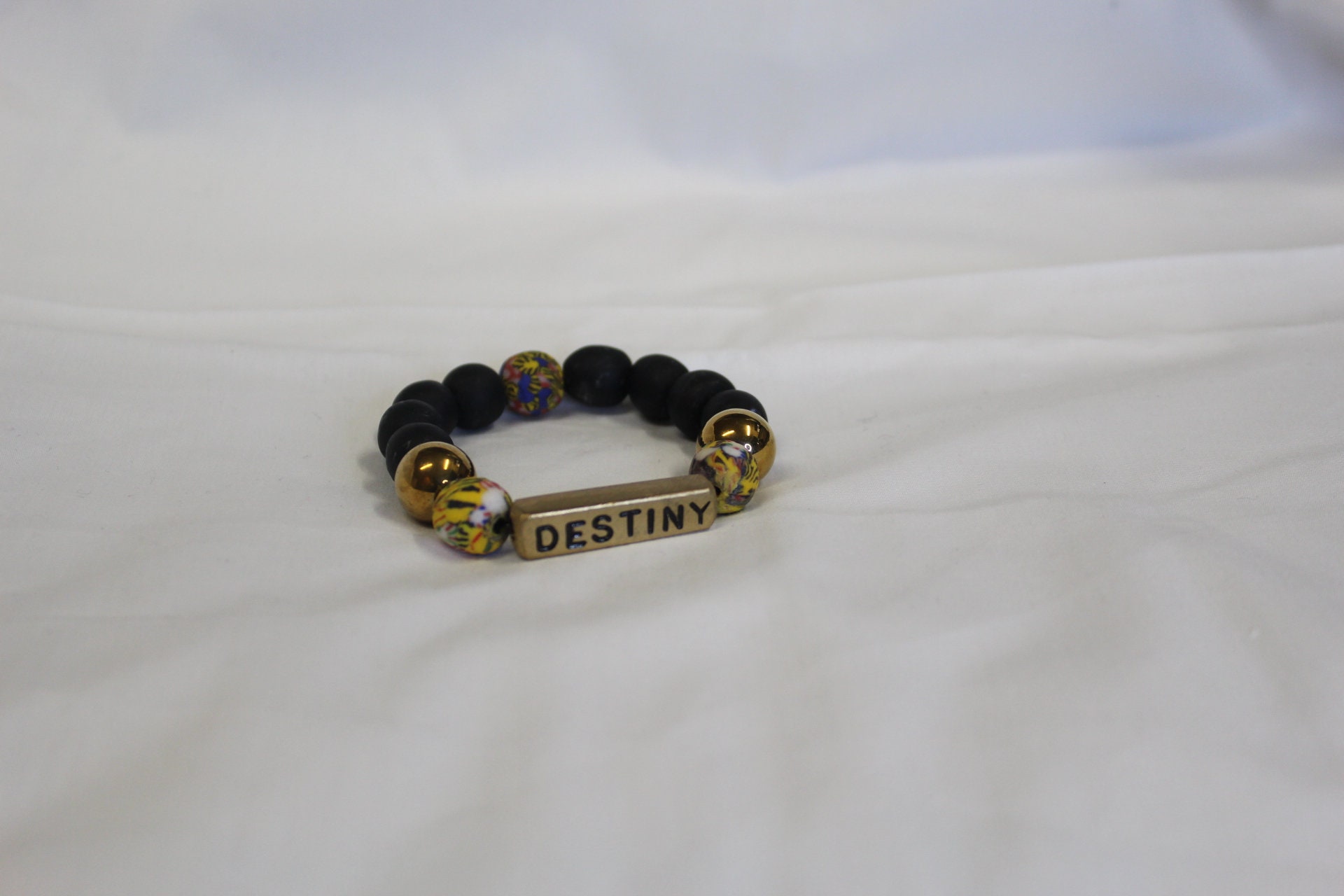 Destiny Beaded Bracelet- Ghanaian Bracelet- Name Bracelet - Etsy display picture 3
