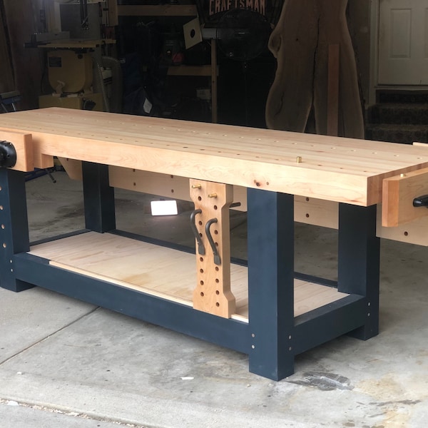 Ultimate Woodworking Workbench Plans & Build Videos | Roubo Nicholson Holtzapffel Hybrid Bench