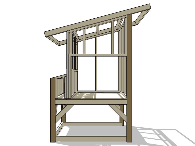 Chicken Coop & Run Plans Build Video Etsy Australia