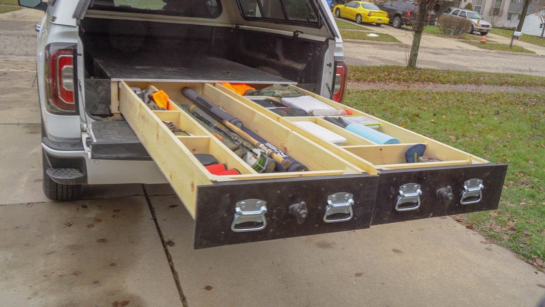 Truck Bed Drawers Plans W/ Build Video Etsy