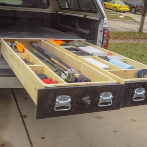Truck Bed Drawers Plans w/ Build Video