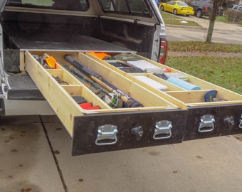 Truck Bed Drawers Plans w/ Build Video