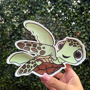 3D printed PLA character bead/trinket tray — SEA TURTLE