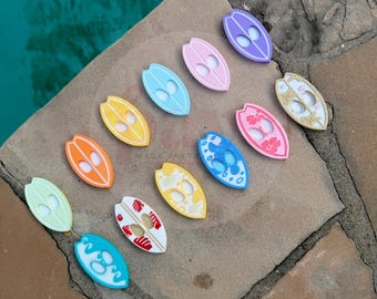 3D printed PLA sonny angel feet plates — SURFBOARD