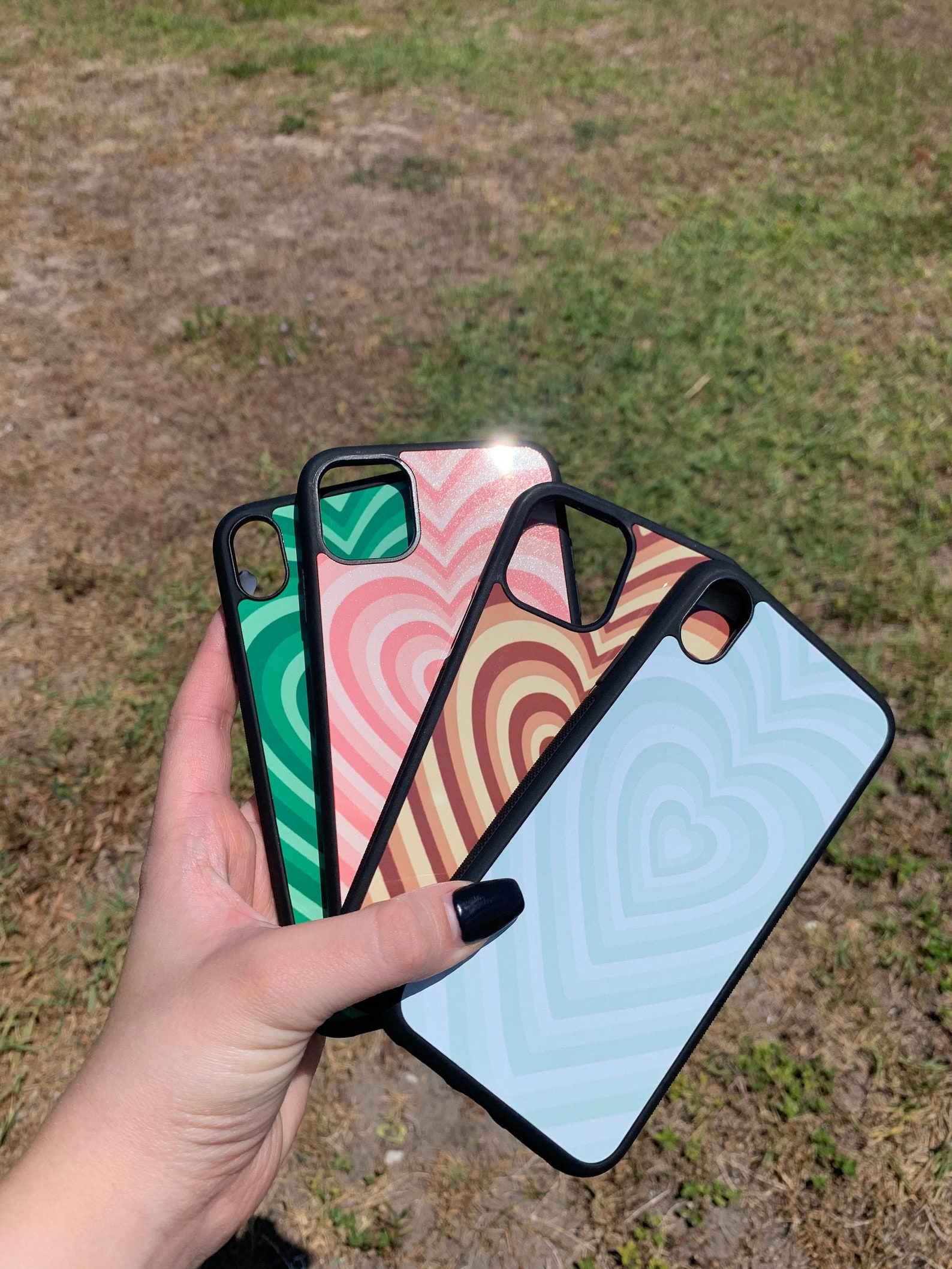 Y2k Heart Design Phone Case iPhone Case Y2k Trendy Etsy Canada