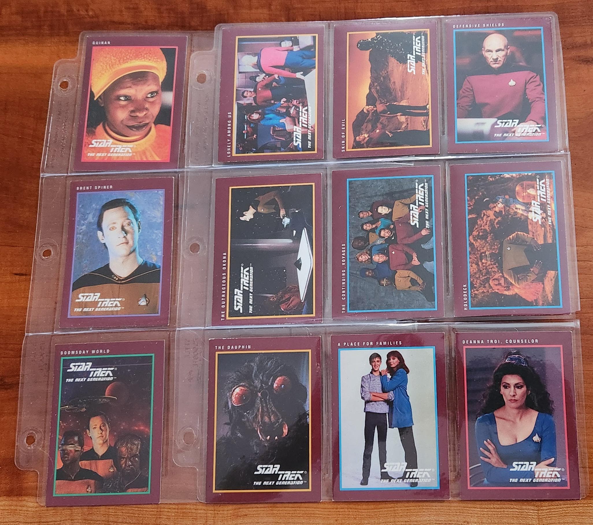 Star Trek Next Generation Trading Cards - Etsy