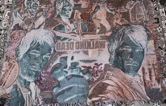 Walking dead tapestry sale