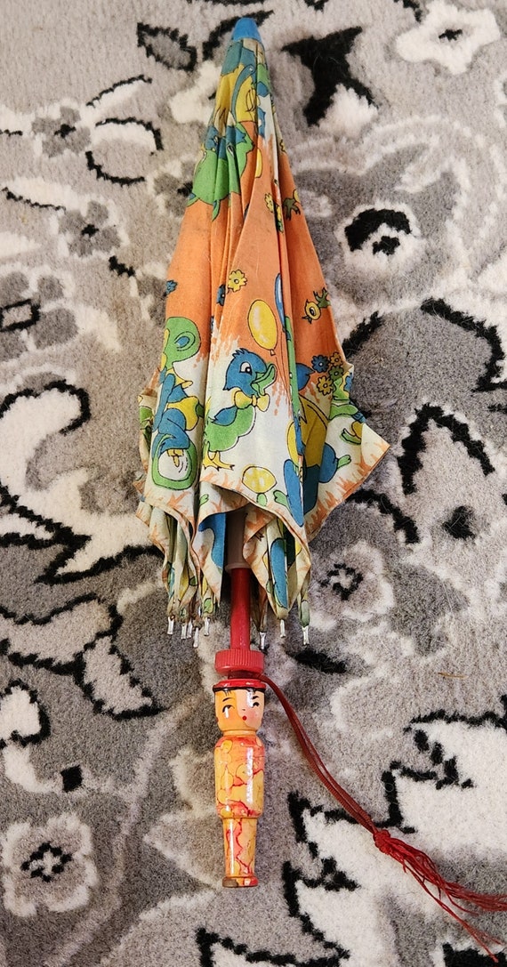 Vintage Child's Umbrella/Parasol - image 5