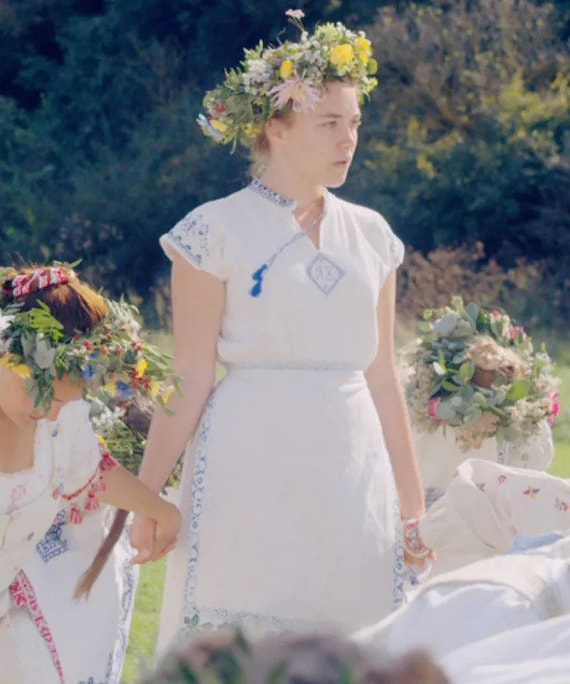 Midsommar Flower Crown Dani Maypole Dance - Etsy UK