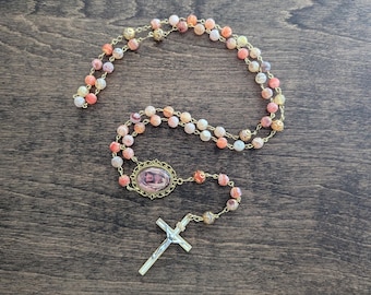 Oranger Crackle Rosenkranz