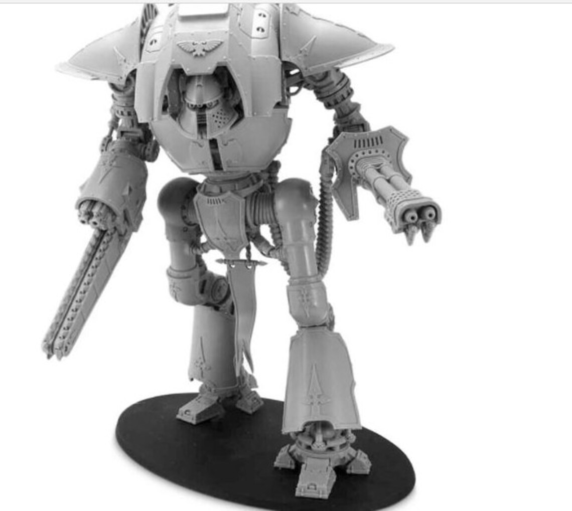 28mm scale 40K imperial knight acheron 3d stl file | Etsy