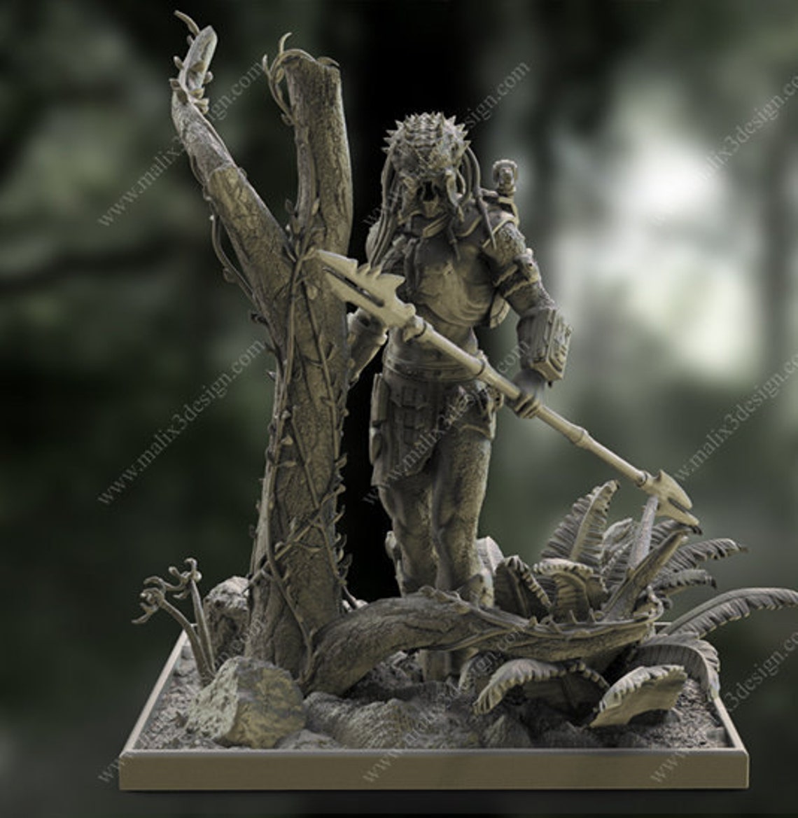 The predator stl d&amp;d 3d printing | Etsy