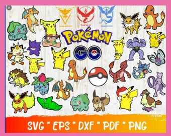 Download Pokemon Bundle Svg Cut Files Pokemon Layered Svg Clipart Pokemon Vector Pikachu Bundle Svg Pikachu Svg Pokemon Characters Clip Art Art Collectibles Jewellerymilad Com