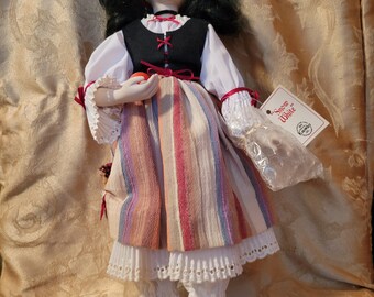 Poupée Vintage Porcelaine Blanche-Neige – Knowles – 38 Cm – Chine