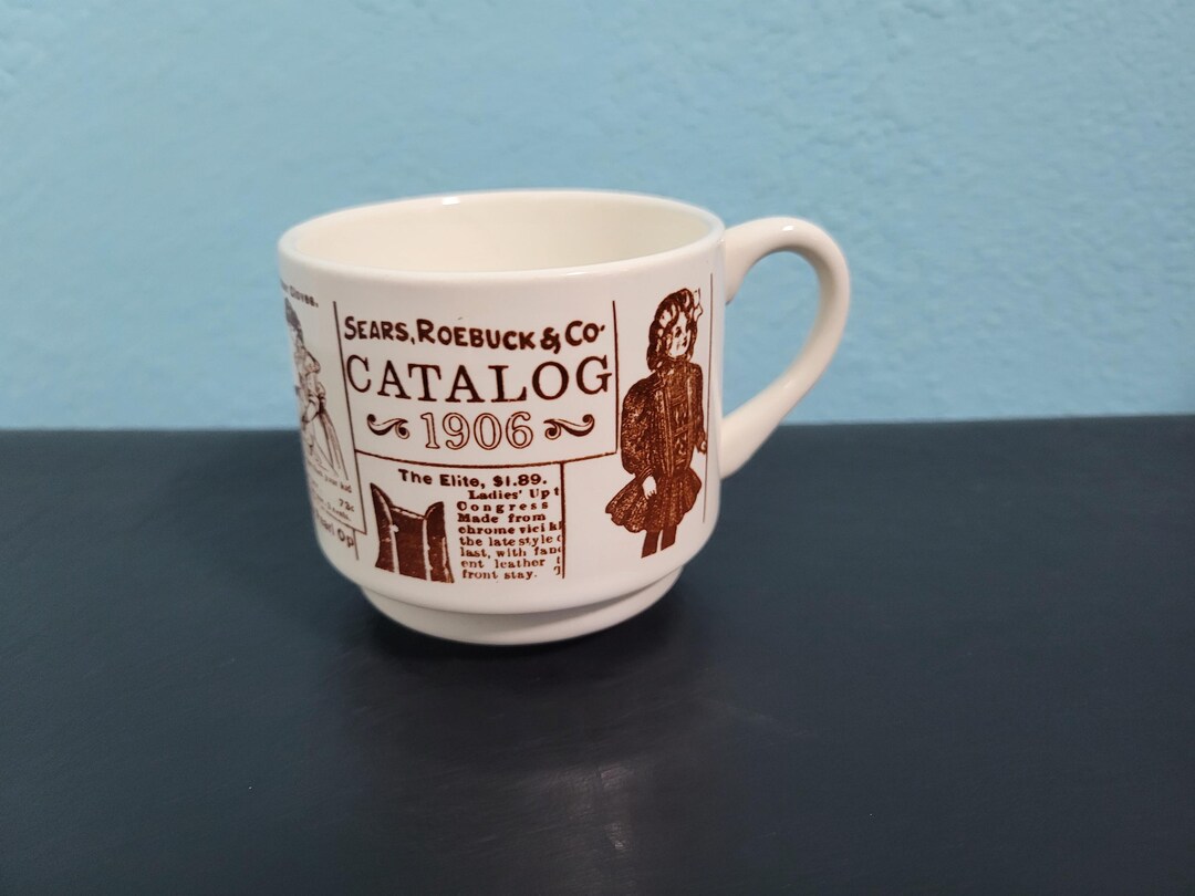 Vintage Sears, Roebuck&co. Catalog 1906 Advertising Coffee Mug Etsy