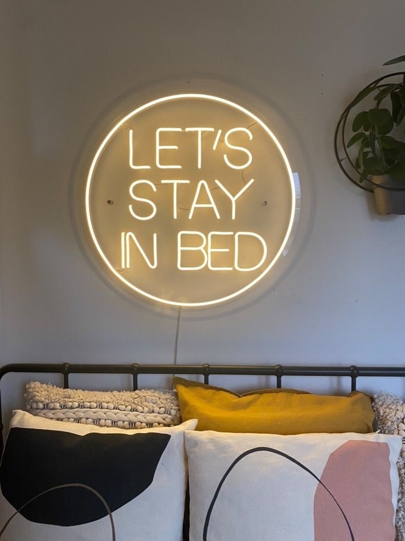 Led Sign / Custom Neon Sign Bedroom Decor Housewarming Gift Etsy