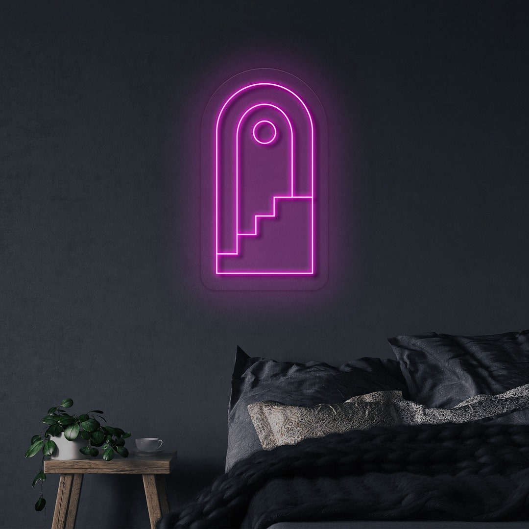 Neon Sign Bedroom / Led Neon Sign Art Neon Lights Housewarming Etsy