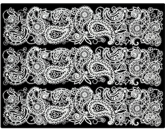 3 x Simply Heaven Edible Ready Made Cake Lace made from mat 82, total length of 1 package is 105cm ( 42 inch)