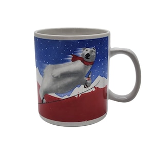 Vintage Coca-Cola Polar Bear Mug, Coke Brand Mug