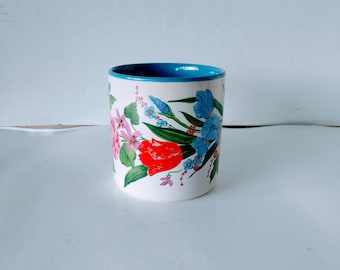 Vintage Floral Mug