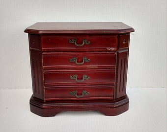 Joyero de madera vintage