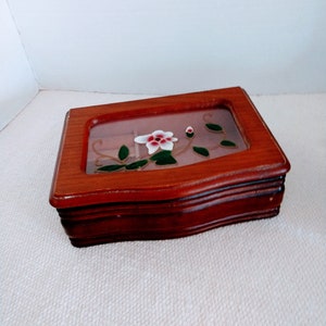 Vintage Wood Jewelry Box
