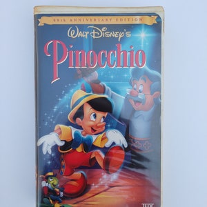 Walt Disney Pinocchio, VHS Tape