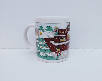 Vintage Christmas Mug