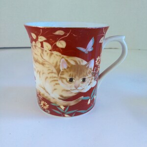 Vintage Cat Coffee Mug