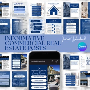 Commercial Real Estate Informative Posts Commercial Real - Etsy
