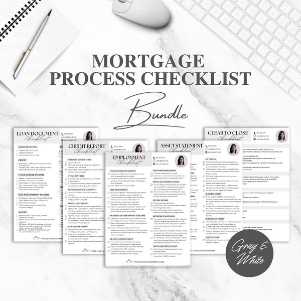 Mortgage Process Checklist | Mortgage Broker Templates | Loan Officer Social Media |  Mortgage Social Media | Mortgage Marketing | MLO Posts