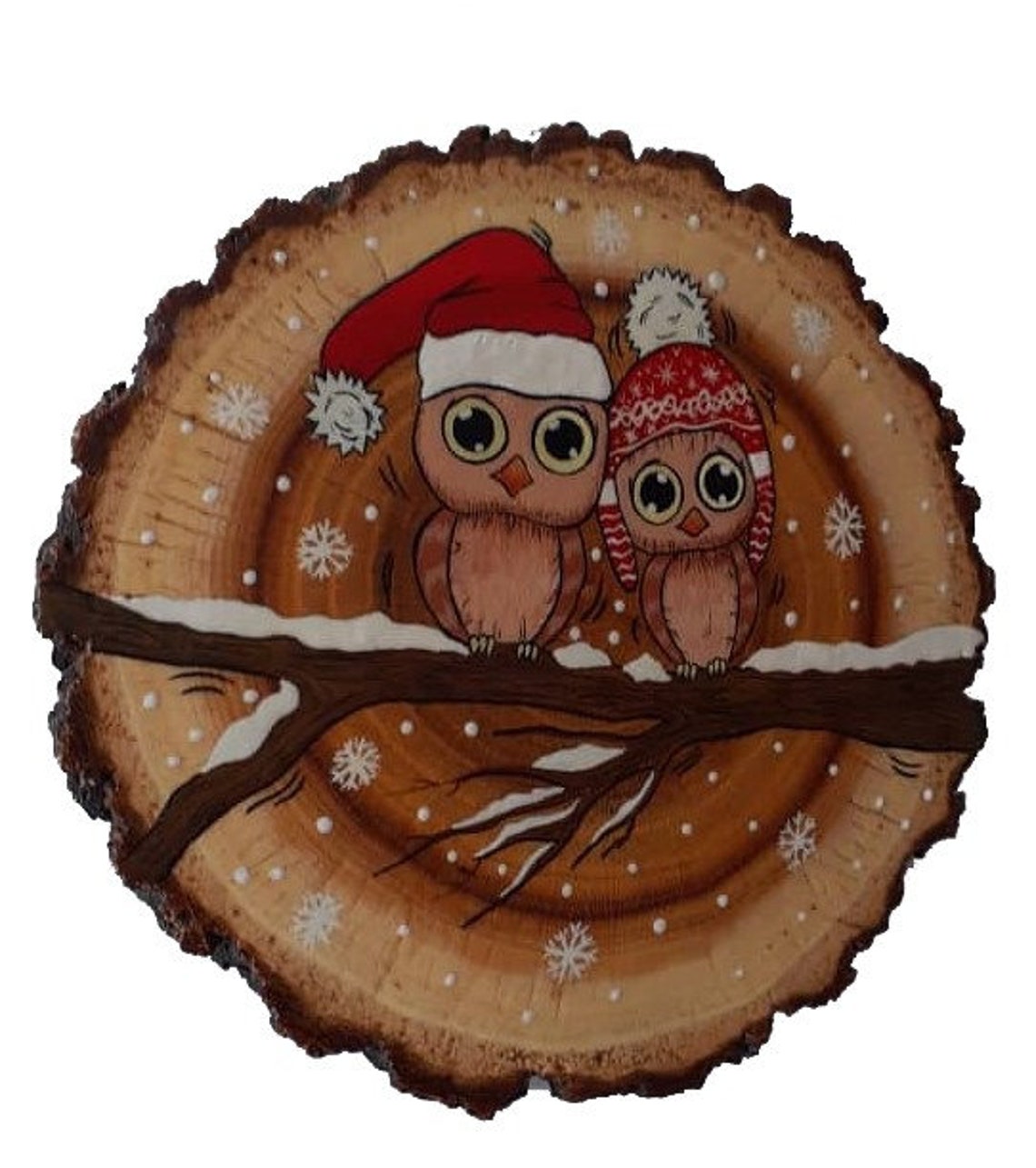 Bol Décoratif En Bois Brûlé KPAVIR - Bois De Manguier - Diamètre 15,2 Cm - Intérieur Laqué Alimentaire
