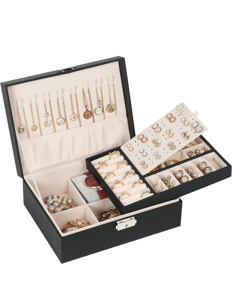Customized Jewelry Box With Lock - Etsy