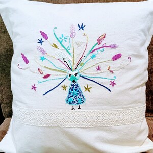 Etsy top embroidered pillowcases