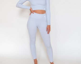 Recycled Plastic Seamless Leggings by Kaly Ora