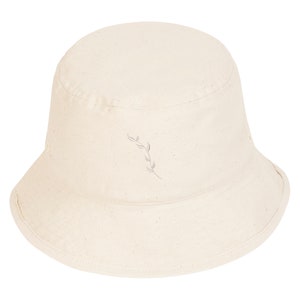 Sustainable Canvas Bucket Hat - Natural