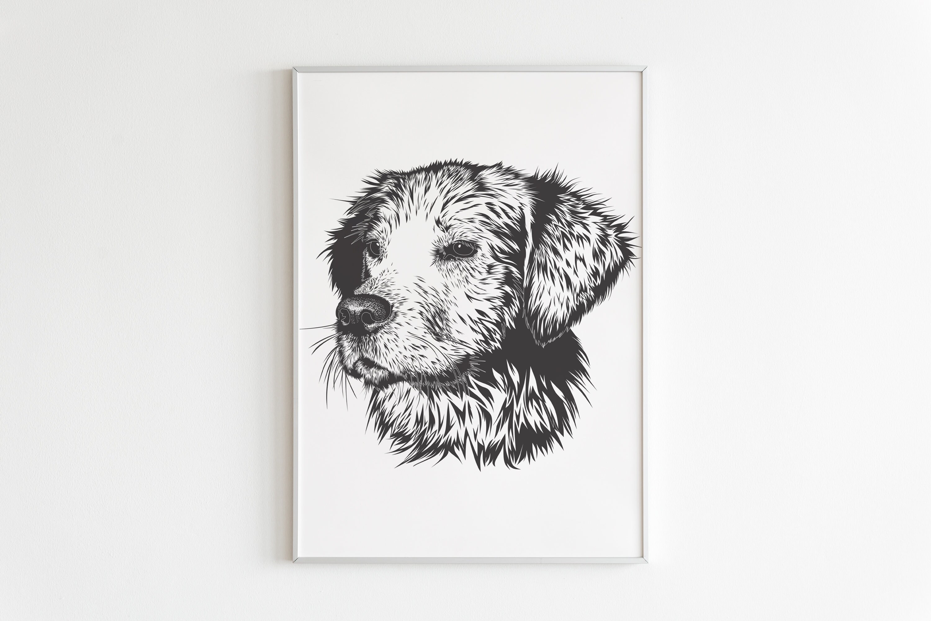 Dog Wall Art/ Digital Print/ Instant Download | Etsy