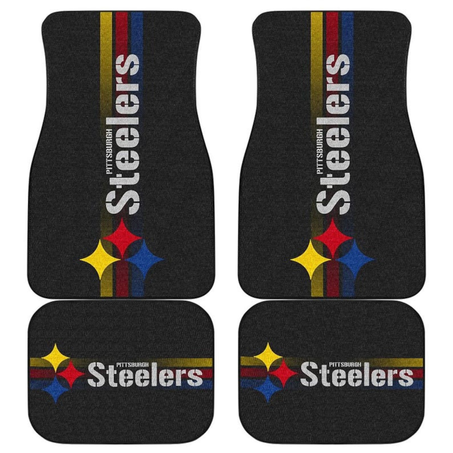 Pittsburgh Steelers Car Floor Mats Custom Fit Floor Mat Etsy