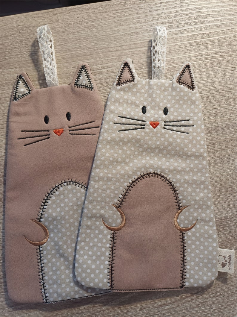 Topflappen Katze Katzen Bild 2